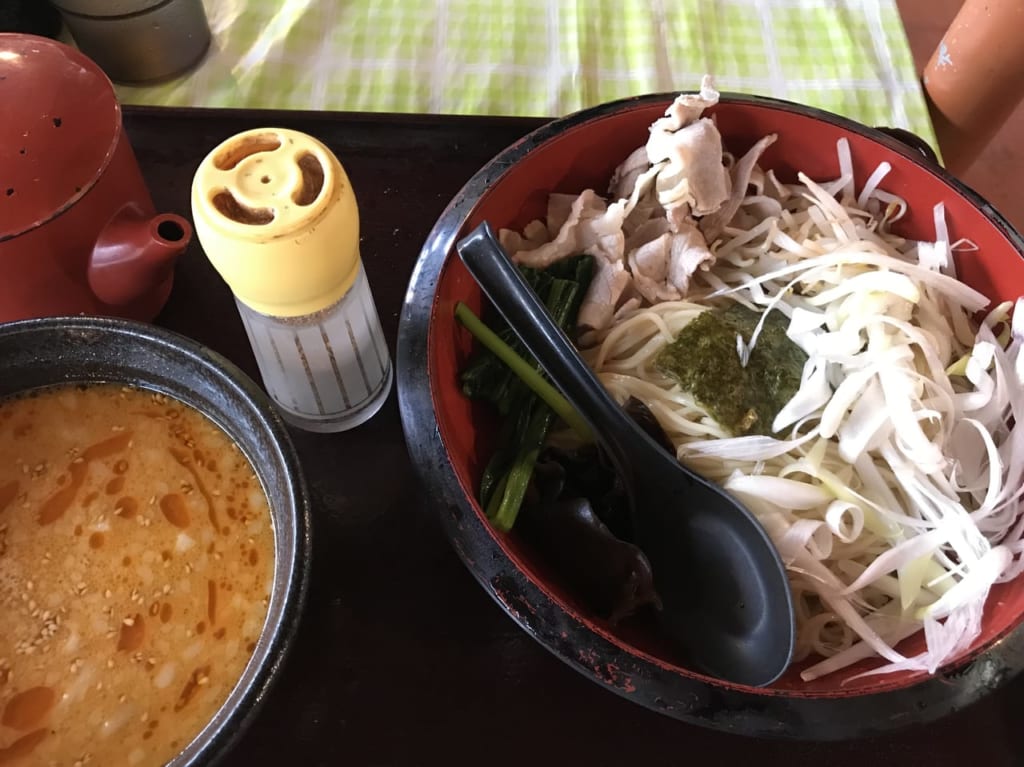 イツワ製麺所坦々つけ麺